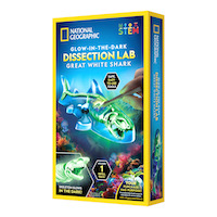 National Geographic Glow in the Dark Great White Shark Dissection Lab