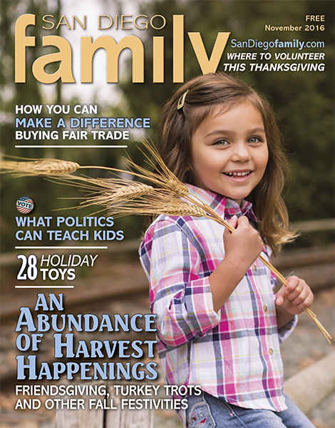 November 2016 issue: San Diego Family Magazine
