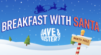 Breakfast with Santa at Dave & Busters