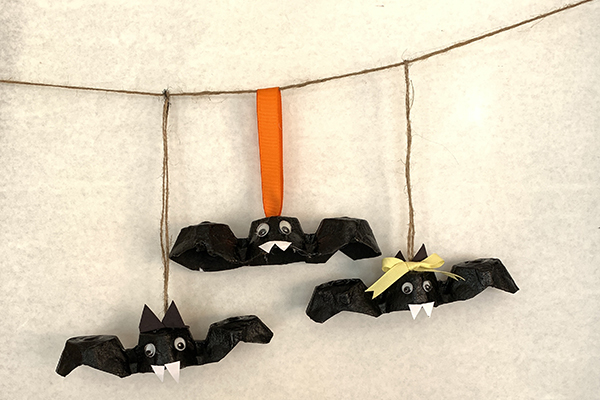 Hanging Halloween Bats