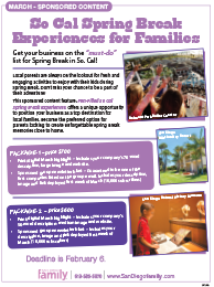 Spring Break Experiences 2024