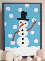 marshmallow snowman 349