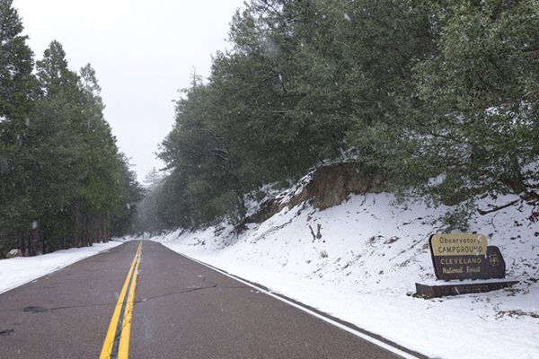 Finding Snow In San Diego