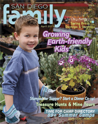 April 2013 issue: San Diego Family Magazine