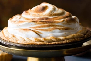 Sweet Potato Pie with Marshmallow Topping