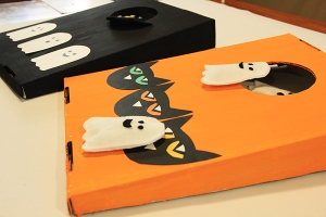 Art with Alyssa: Halloween Tabletop Cornhole